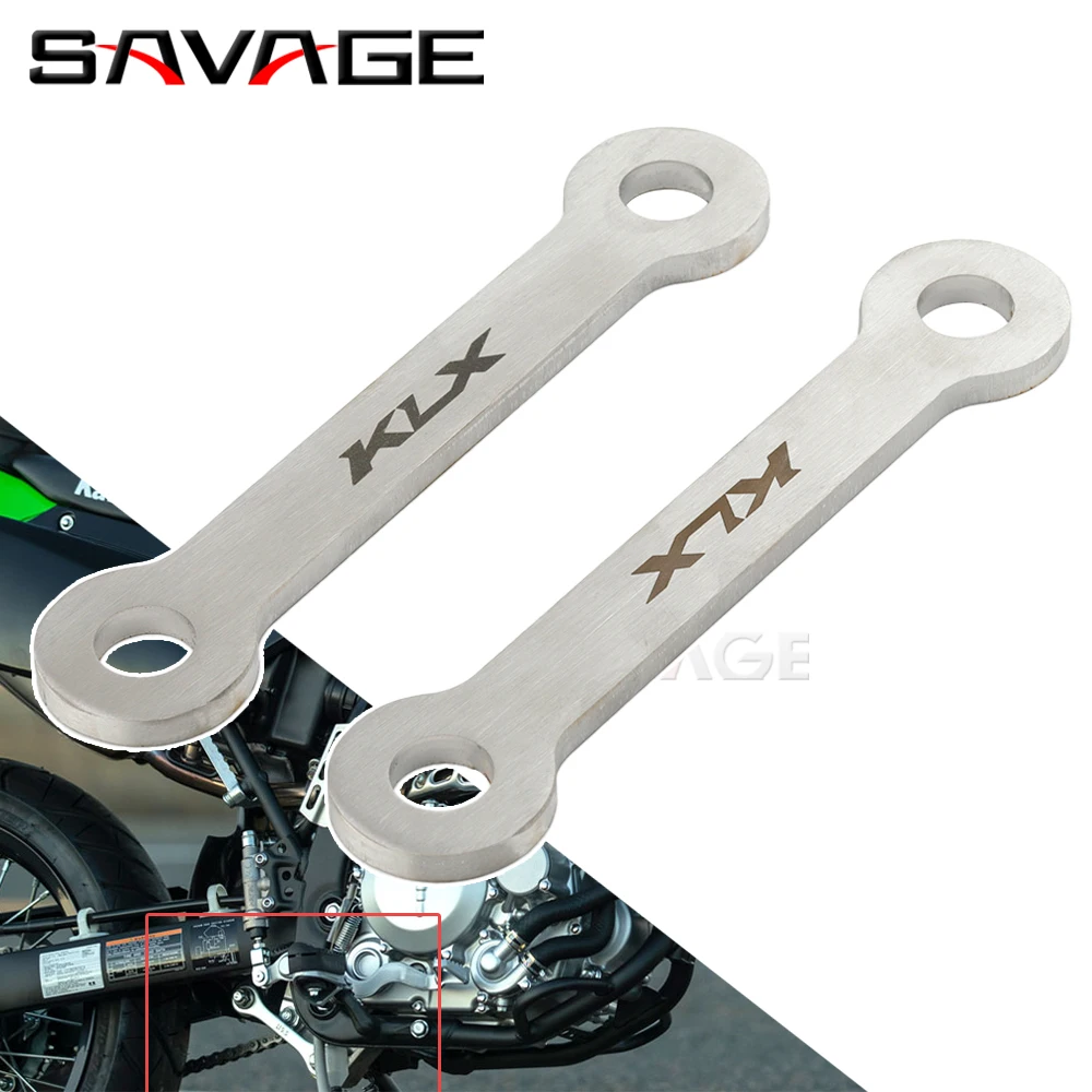 

For KAWASAKI KLX300 R/SM KLX250 S/SF Lowering Links Kit Motorcycle Accessories Rear Suspension Drop Link KLX 300 250 2009-2022