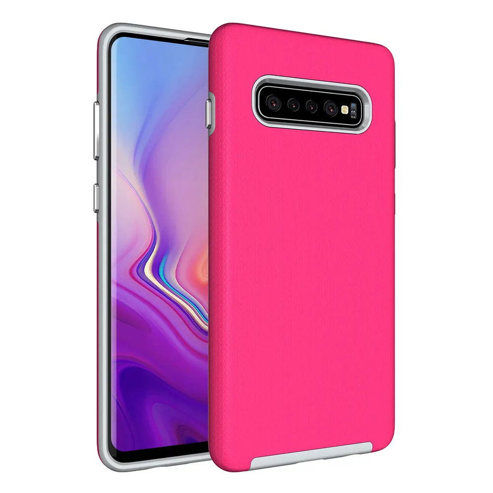 Чехол для samsung Galaxy S10 Plus 5g Note 10 9 8 S9 S8 S10e Armor TPU+ PC двухслойный противоударный прочный нескользящий чехол для телефона