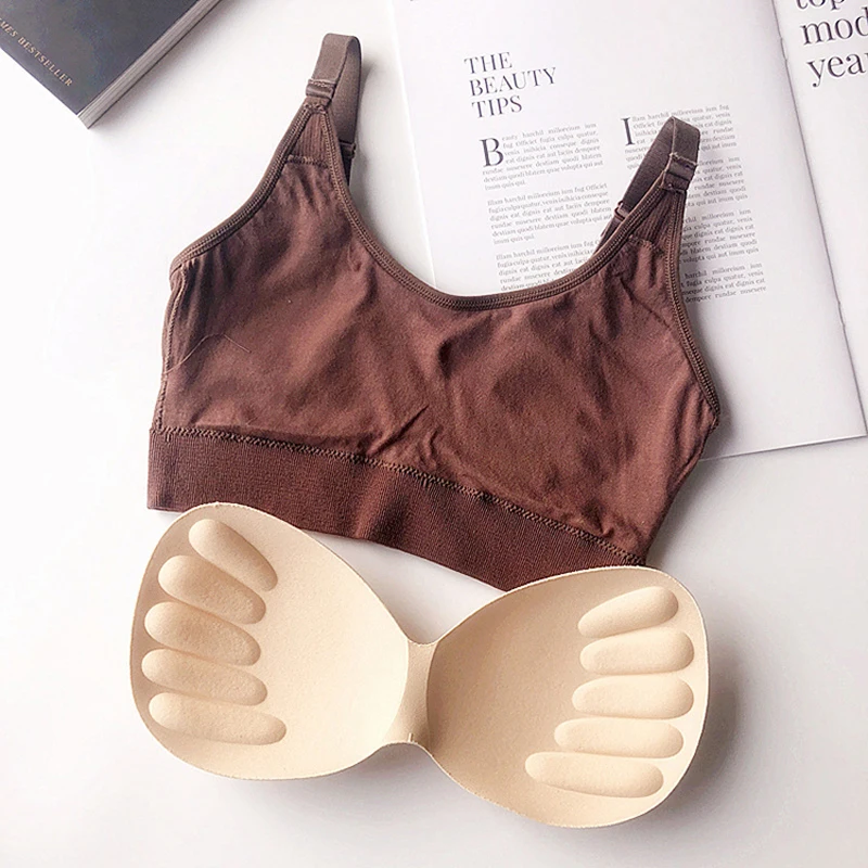 

Comfortable Seamless Sports Bra,Women Fitness Top Yoga Bra For Cup A-B,Running Yoga Gym Crop Top,Women Push Up Sport Bra Top