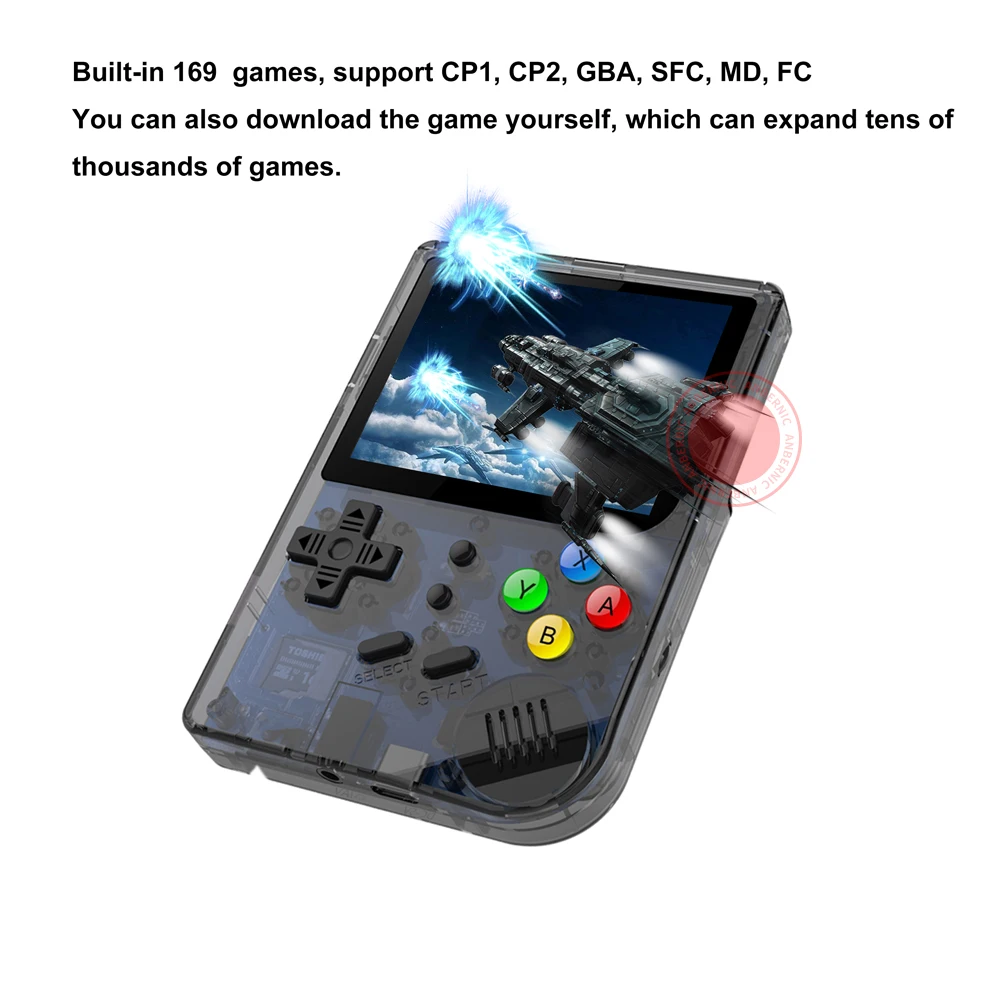 ANBERNIC RG99 Ретро игра 99 видеоигр портативный игровой плеер встроенные 169