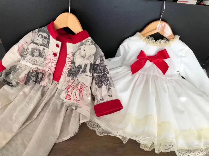 2019 зимнее испанское рождественское платье в стиле &quotЛолита&quot на свадьбу и