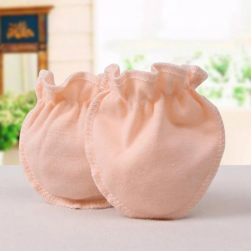 

2020 4 Pair Baby Anti Scratching Gloves Newborn Gloves Protection Face Baby Mittens Glove Infant Accessories