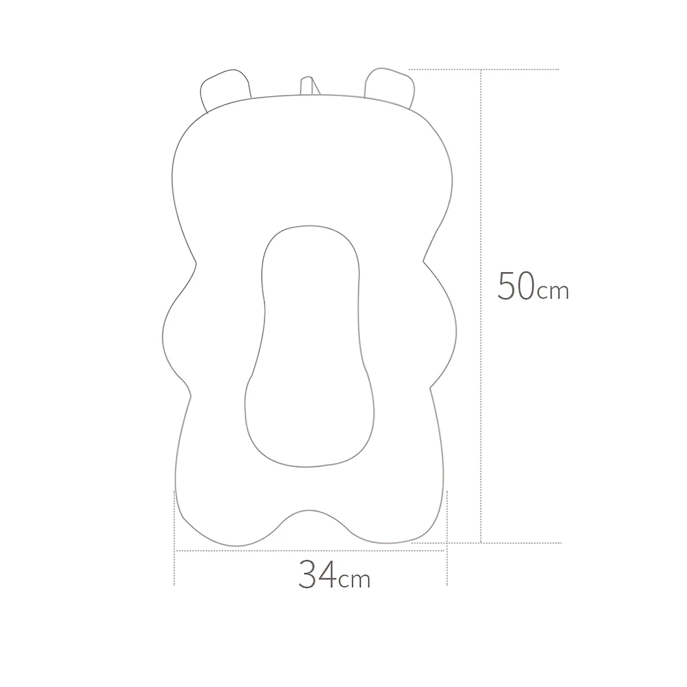 

Baby Shower Cushion Bed Babies Infant Baby Bath Pad Seats Non-Slip Bathtub Mat Newborn Ergonomic Bathing Fixing Pad Seat Newborn