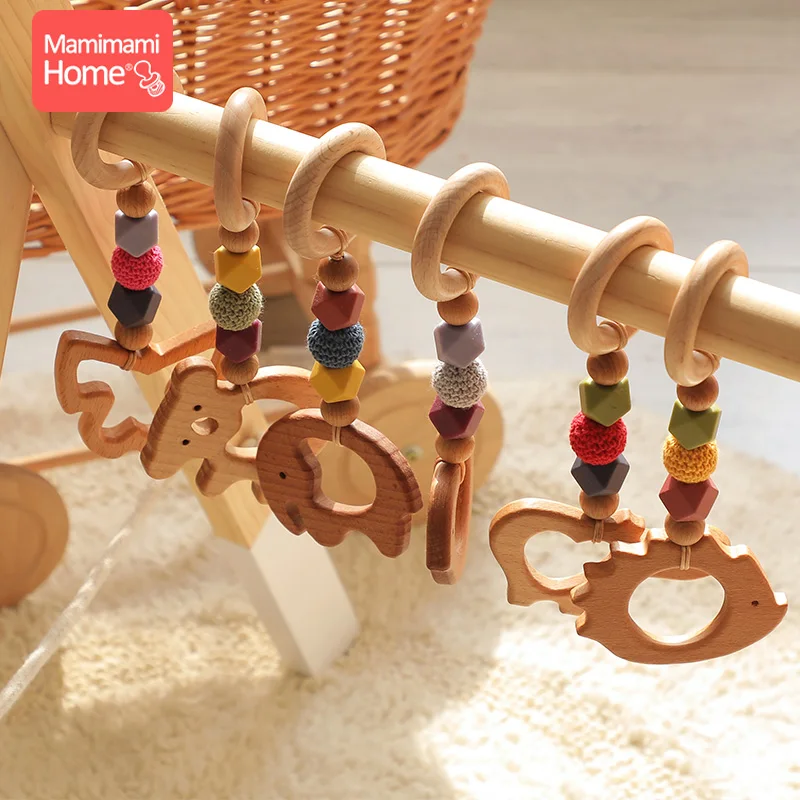 1 шт. Детская Деревянная подвеска для соски-коляски | Мать и ребенок