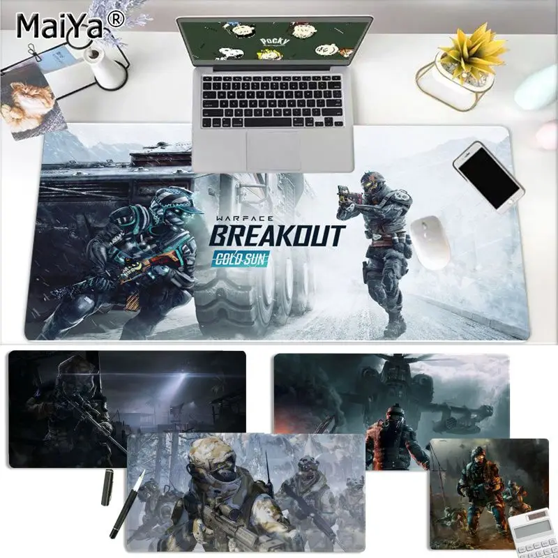 

MaiYa Warface Your Own Mats Unique Desktop Pad Game Mousepad Size for Gameing World of tanks CS GO Zelda
