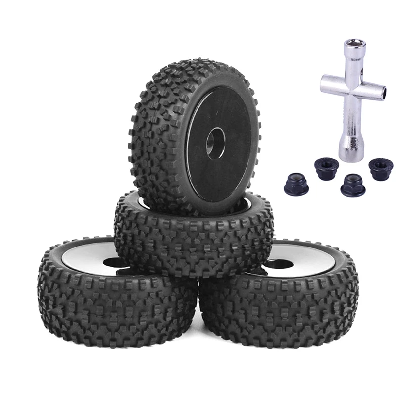 4 шт. колесные шины для Wltoys 144001 124019 104001 1/10 | Игрушки и хобби