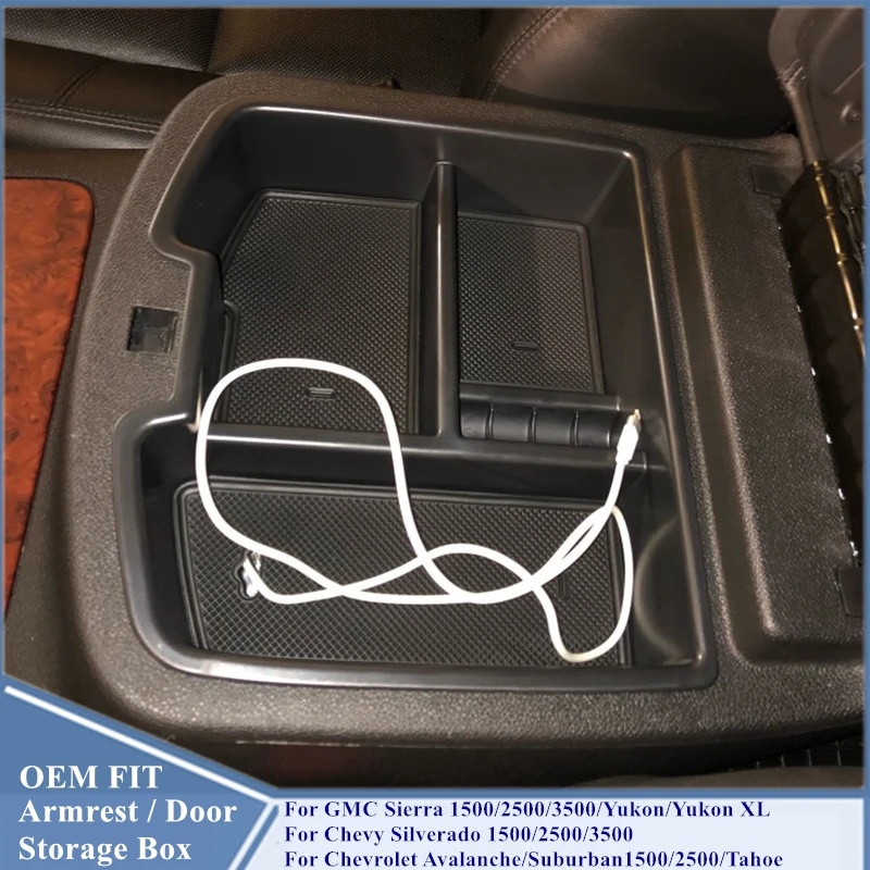 Ящик для хранения в подлокотнике автомобиля контейнер органайзер центральной