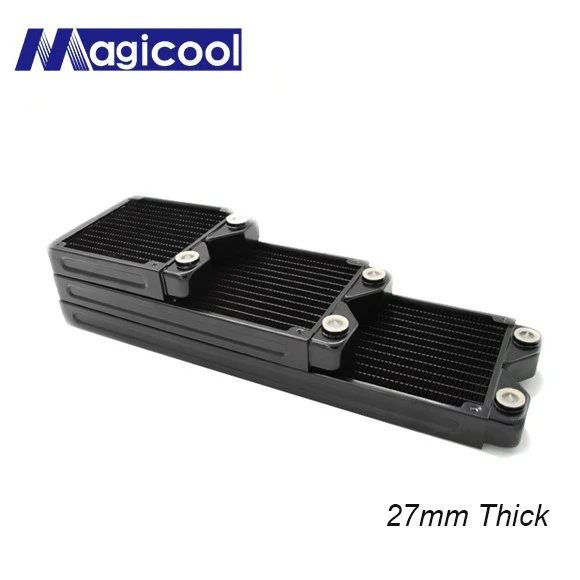 Magicool G1/4 &quot120 мм 240 360 черный медный радиатор компьютерный водяного охлаждения
