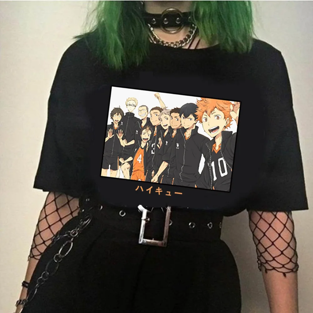 

Anime Haikyuu T-shirt for Men Short Sleeve Anime Manga T Shirt Tee Tops Gift Idea