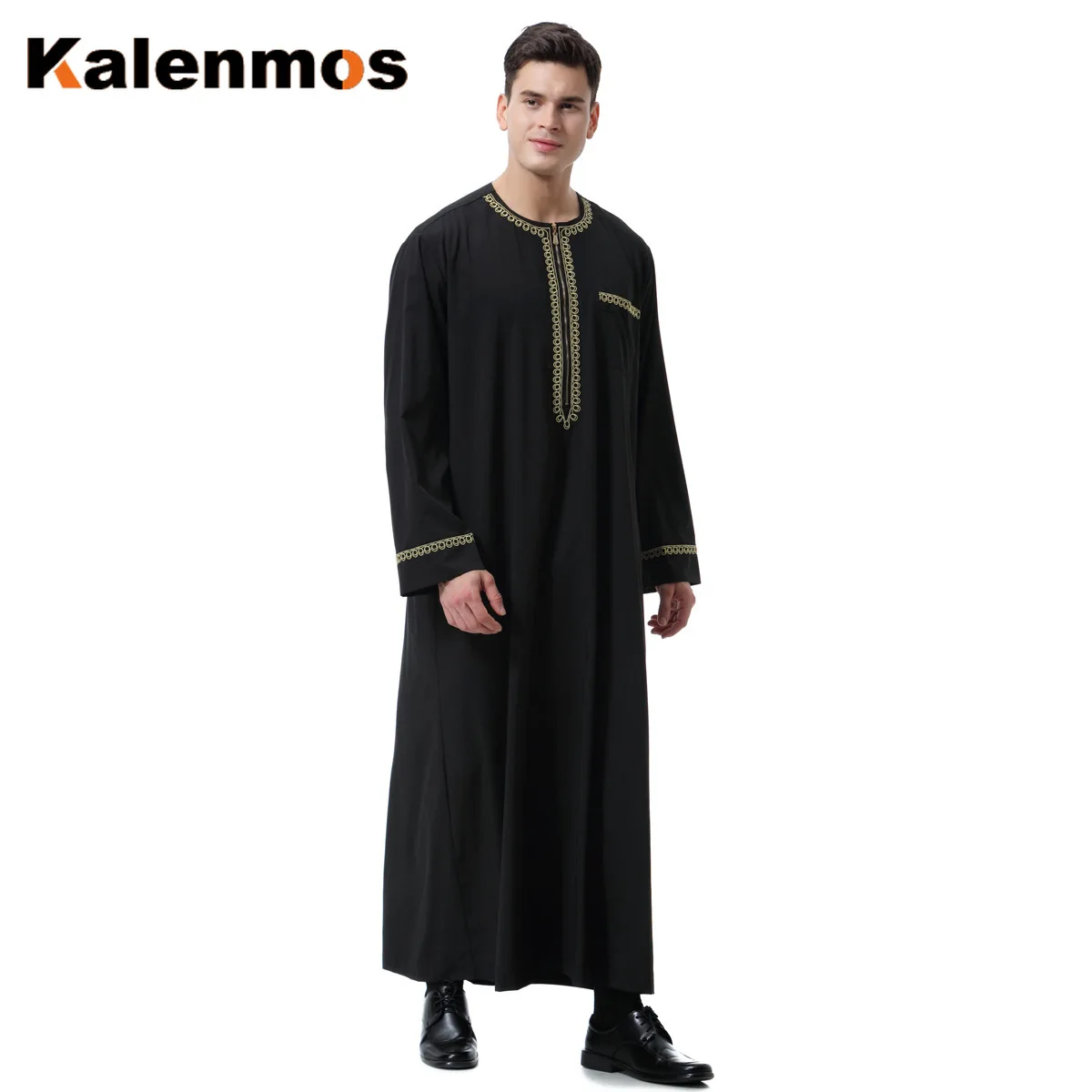 Мусульманская одежда мусульманское платье на молнии джубба тобе кафтан кимоно