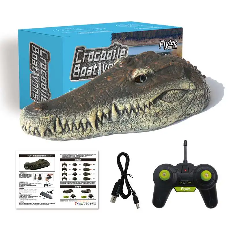 Flytec V005 RTR игрушка 4CH 2 4G электрическая RC лодка интересный симулятор головы