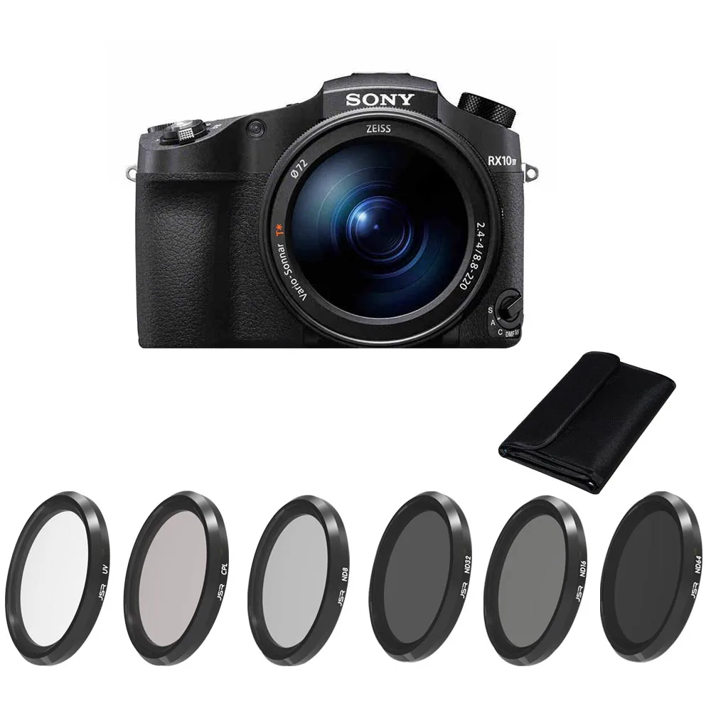 Фильтр для объектива Sony RX100M1/M2/M3/M4/M5 защита UV + CPL ND4/8/16/32/для RX 100 I/II/III/IV/V нейтральная