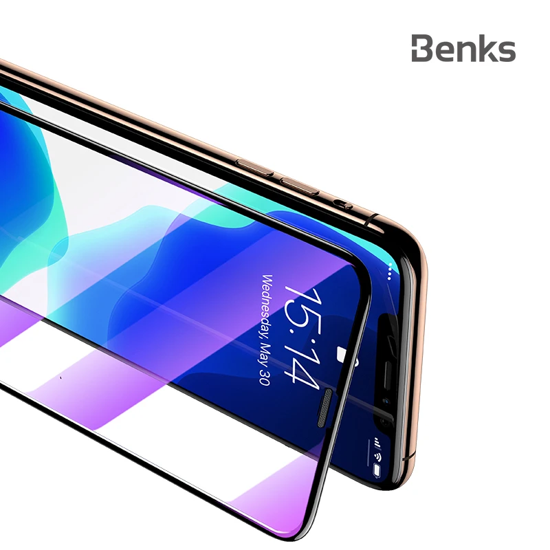 Benks защиты от пыли Защитная пленка для экрана iPhone 11/11Pro/11 бетонный завод/Xr/Xs Max