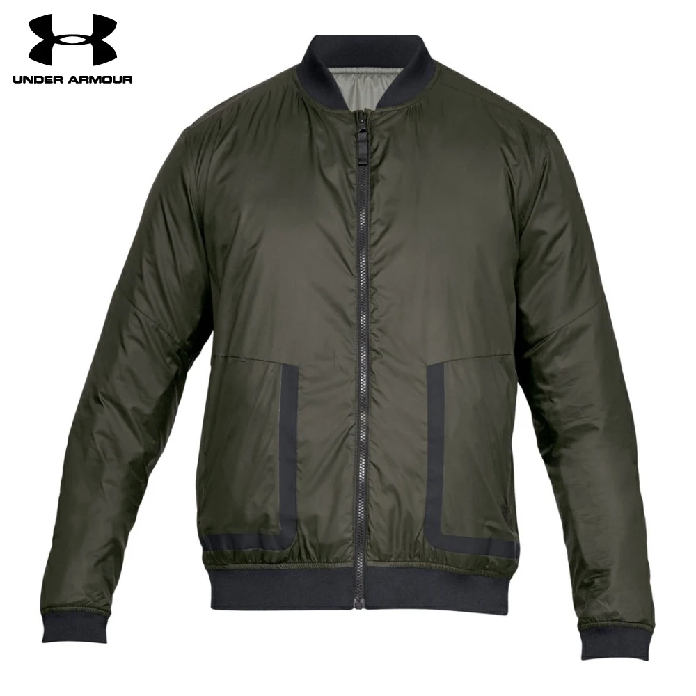 Куртка Under Armour Sportstyle ColdGear Reactor Insulation Bomber 1306450 357|Беговые куртки| |