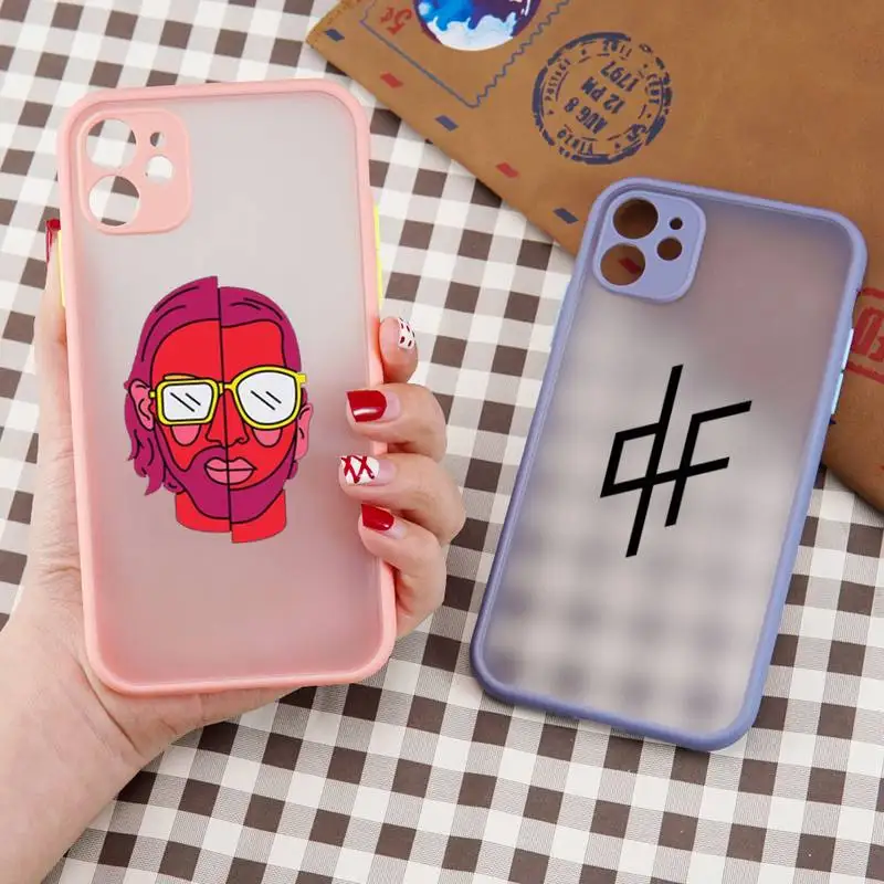 

Rapper PNL QLF singer Phone Case matte transparent For iphone 11 12 13 7 8 plus mini x xs xr pro max cover