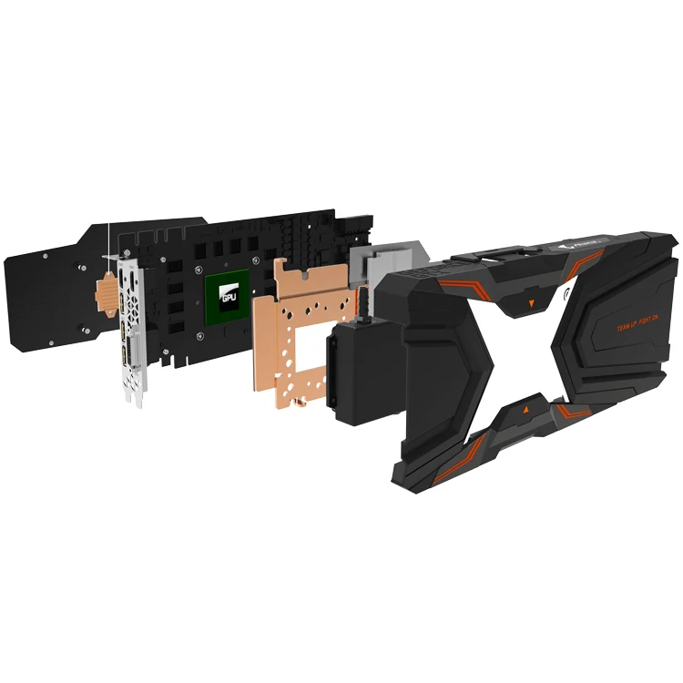 Видеокарта NVIDIA GIGABYTE AORUS GeForce GTX 1080 Ti Waterforce Xtreme Edition 11G используемая графическая