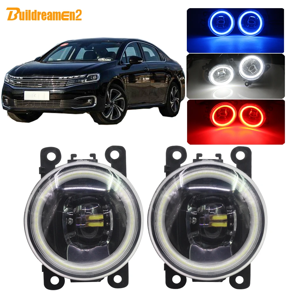 Buildreamen2 для Citroen C6 TD _ Седан 2005-2015 автомобиля H11 светодиодный светильник 4000LM туман