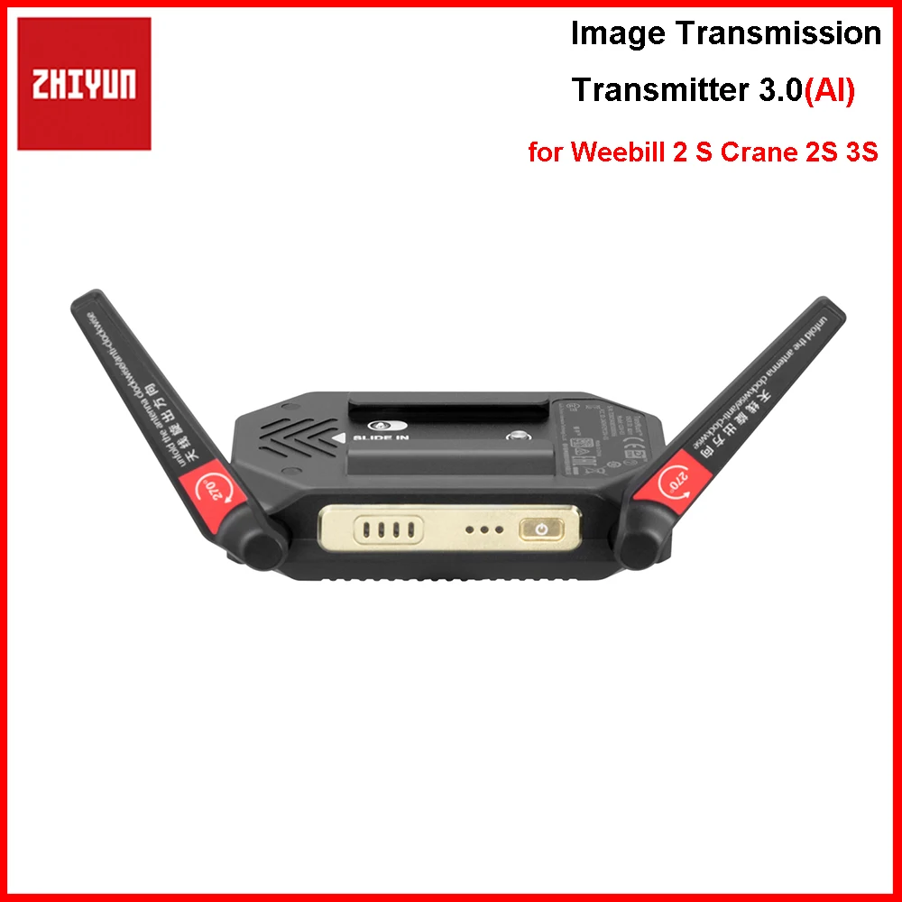 

Zhiyun COV-03 (AI) TransMount Image Transmission Transmitter 3.0 for Zhiyun Weebill 2 S & Crane 2S 3S Handheld Gimbal Stabilizer