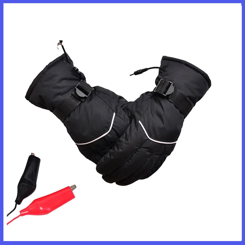 Перчатки для мотоцикла с сенсорным экраном и подогревом водонепроницаемые