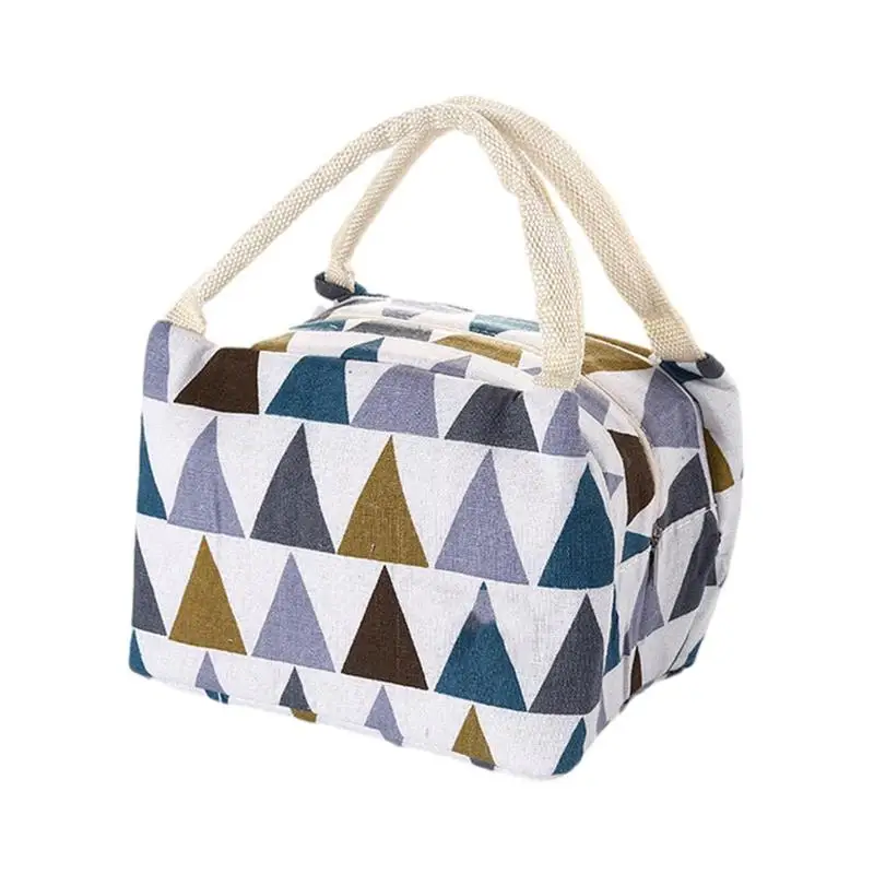 

Insulation Cold Lunch Bag Simple Ice Bag Portable Simple Lunch Picnic Meal Portable Student Bag Insulated S6E6