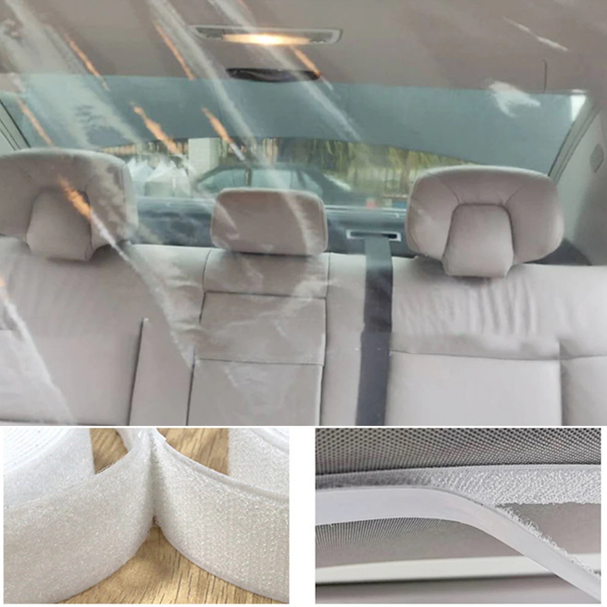 Универсальная прозрачная изоляционная занавеска из ПВХ для автомобиля