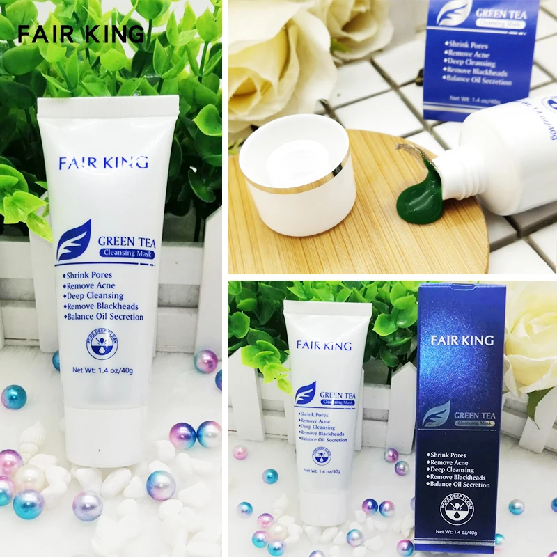 

Green Tea Blackhead Nose Mask Oil Control Mud Pore Face Cream Repair Fade Freckles Remove Dark Spots Melanin Whitening Skin Care