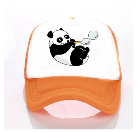 Бейсболка унисекс с рисунком панды летняя кепка от солнца козырьком