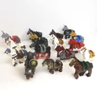 Блокировка животных, свинья, овца, костюм медведя, тигра, лошади, игрушки для детей, совместимы с блокировкой животных, детские подарки