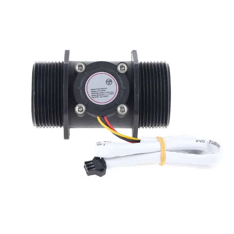 

DN40 DN50 Water Flow Sensor Hall Flowmeter Meter Counter Instrument Measurement