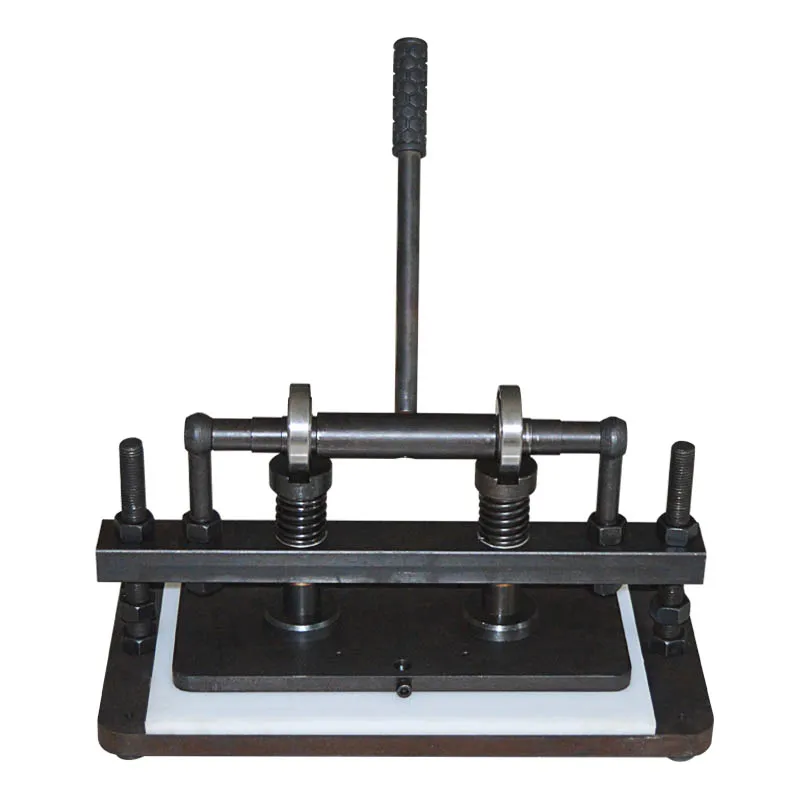 

Double Wheel Hand leather cutting machine Manual leather cutter PVC/EVA sheet mold cutter,leather Die cutting machine