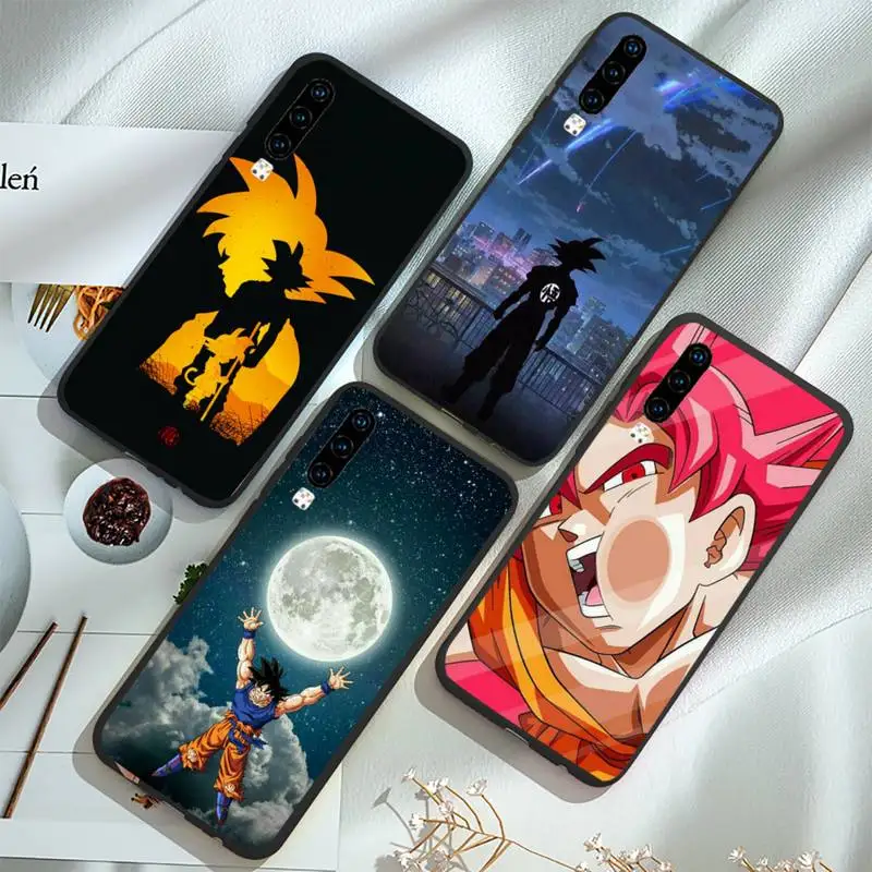 Милый чехол для телефона D Dragon Ball Z Super Son Goku DBZ Huawei honor Mate P 9 10 20 30 40 Pro 10i 7 8 a x Lite nova