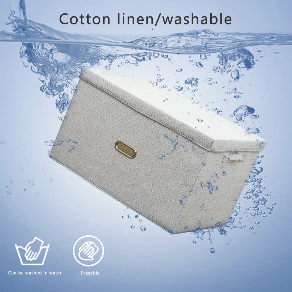 Несколько моделей/Фирменная Новинка/большой Ёмкость из хлопка и льна складной