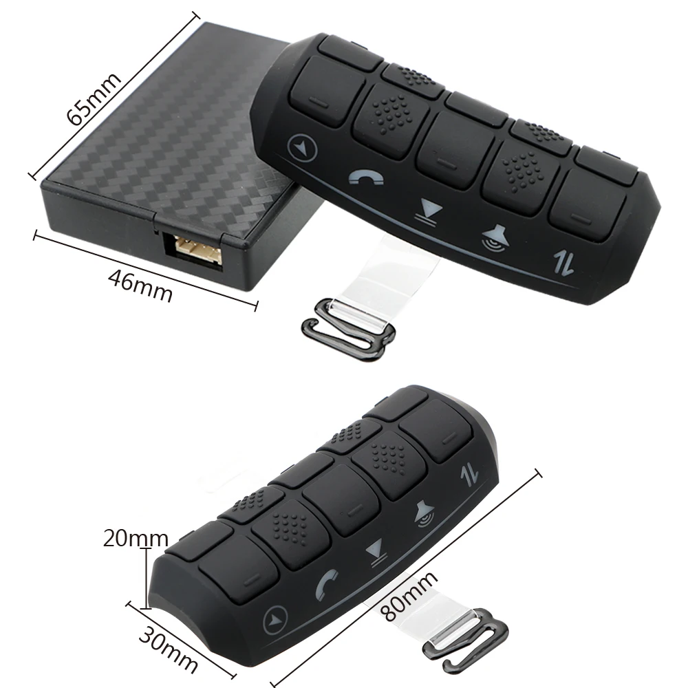 

Multi-function Car Wireless Controller Steering Wheel Button Android Car Radio DVD GPS Navigation Player Wireless Controller