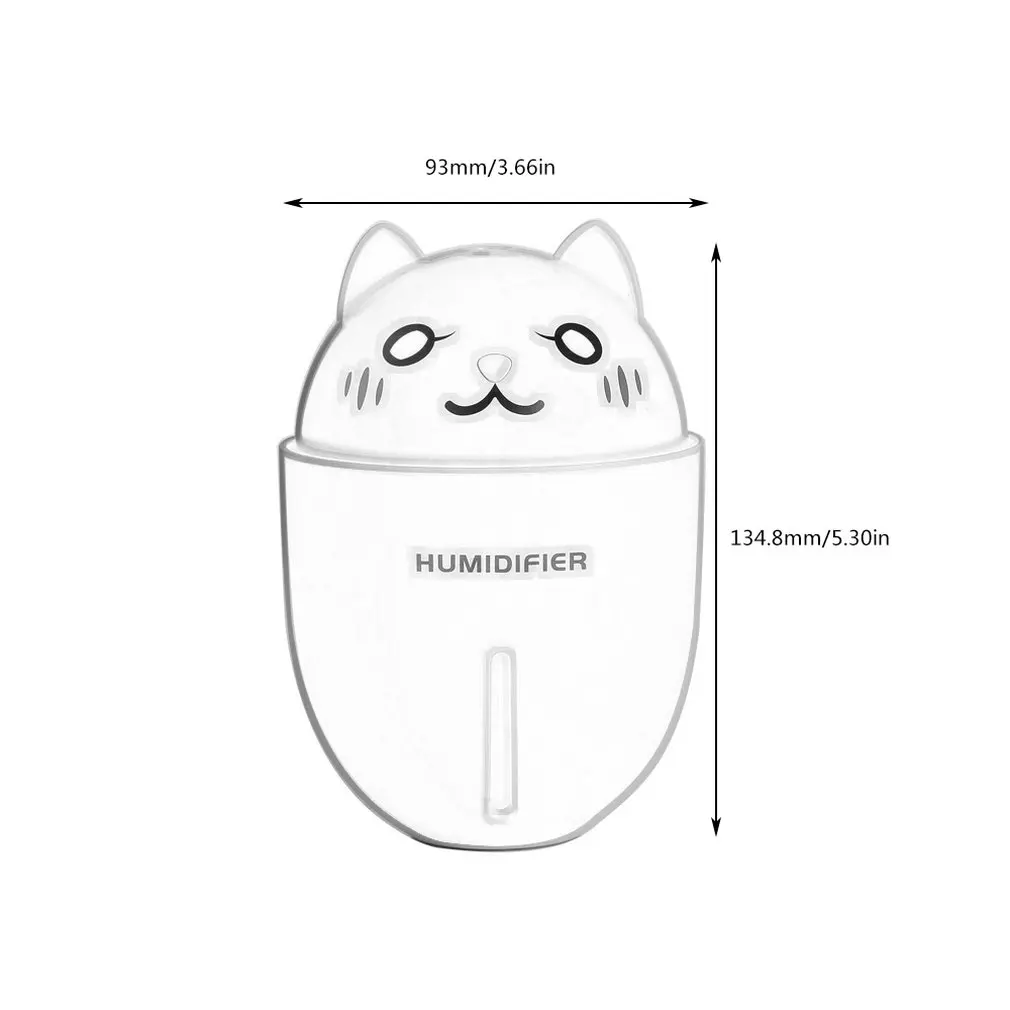 

Creative Cute Pet Humidifier Usb Home Quiet Office Cartoon Mini Three-in-one Humidifier