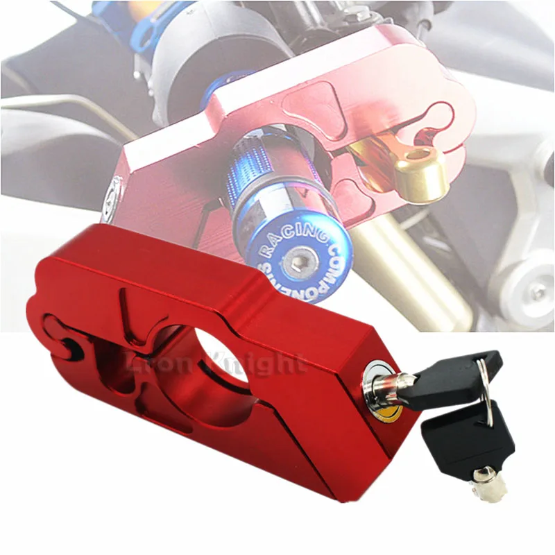 

For YAMAHA YZF R1 R6 R3 R25 R125 FZ1 FZ6 FZ8 XJ6 FJR1300 Handlebar Lock ATV Brake Clutch Security Safety Theft Protection Lock