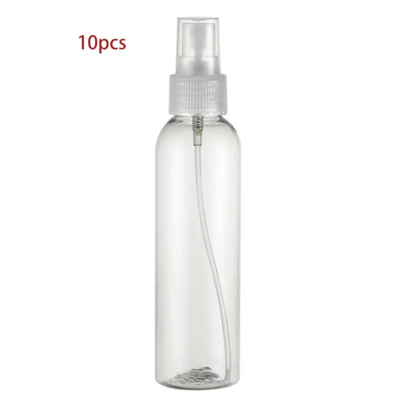 

10 шт 150 мл пластиковые пустые бутылки-распылители прозрачные контейнеры для жидкости