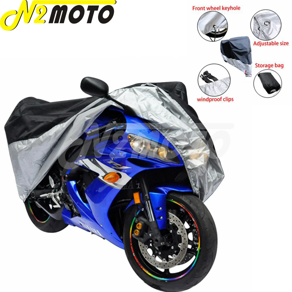 Водонепроницаемый пыленепроницаемый чехол для мотоцикла всесезонный защитный