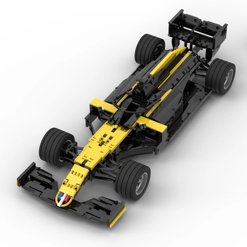 

MOC-47121 F1 Racing 2020 Season RS20 Domestic Building Blocks Compatible with Le High-tech