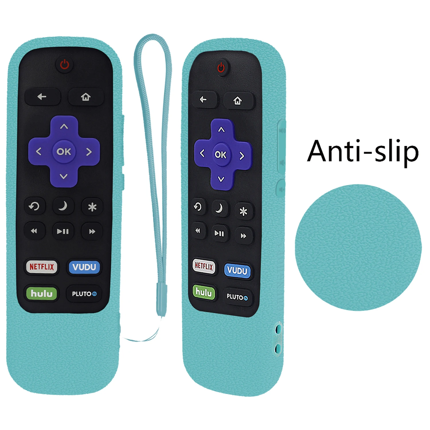 Protective Case for TCL Roku TV Steaming Stick 3600R 3800/3900 Remote Silicone Cover Shock Proof Controller Skin Anti Slip | Электроника