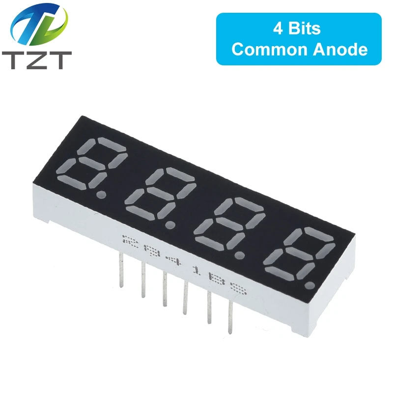 10 шт. 0 28 дюймов цифровая трубка светодиодный Дисплей 1Bit 2Bit 3Bit 4Bit общий анод/катод