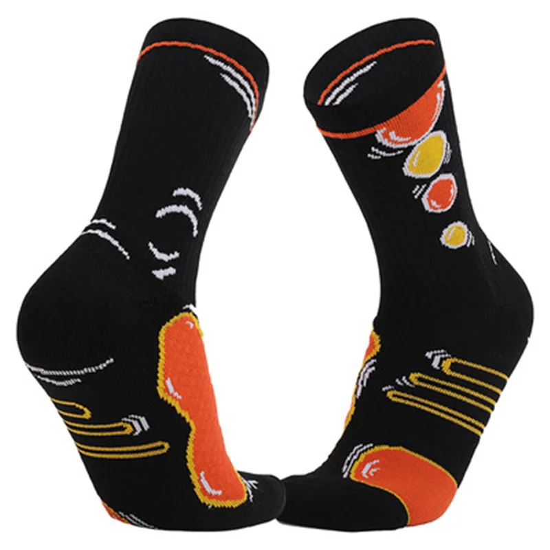 

DELFINE basketball socks trendy comfortable mid-tube socks thickened sports socks