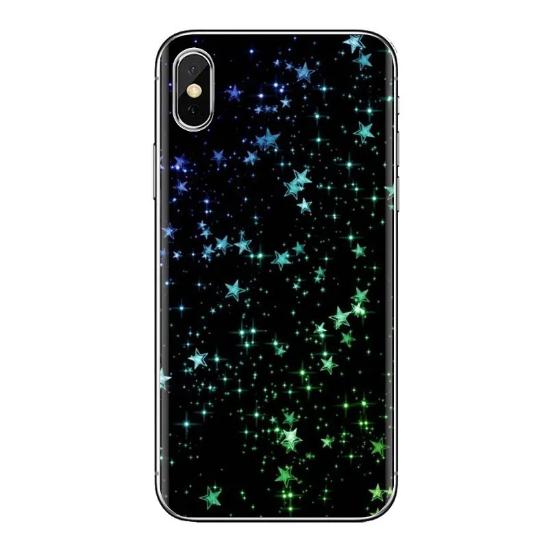 Для iPhone XS Max XR X 4 4S 5 5S 5C SE 6 6S 7 8 плюс samsung Galaxy J1 J3 J5 J7 A3 A5 черный сверкающие блестки