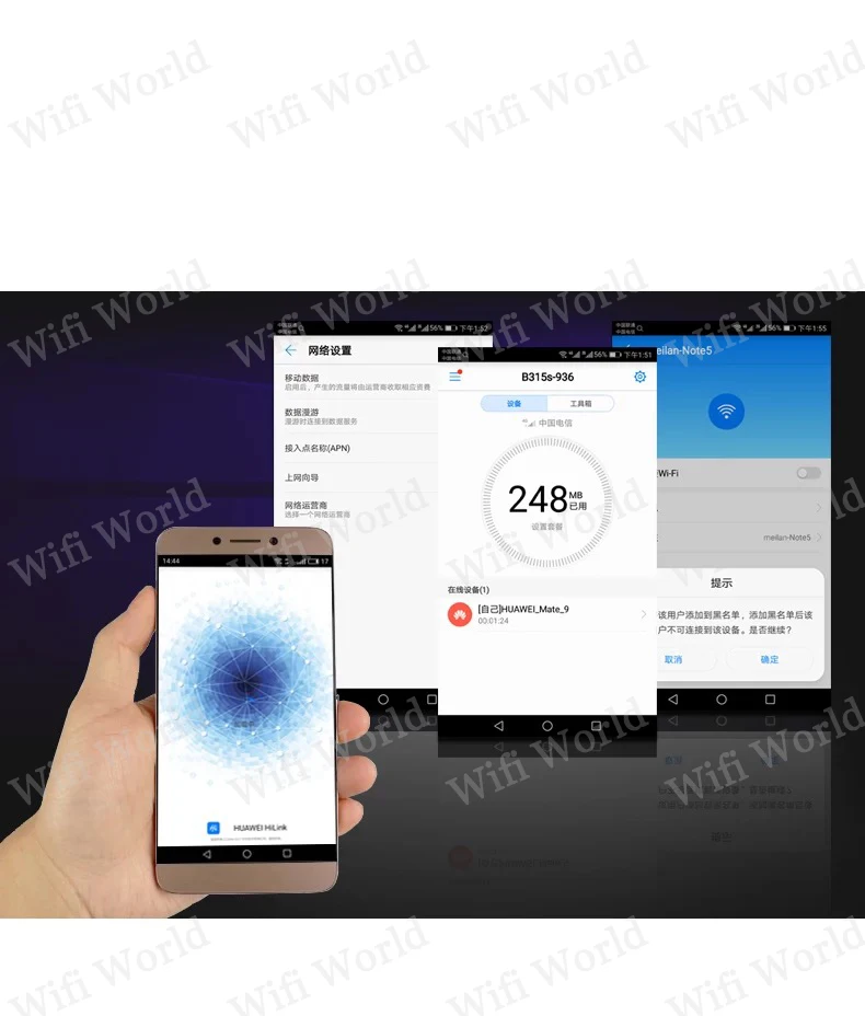 Huawei LTE CPE B315s-936 modem4G LTE Категория 4 CPE huawei Мобильная точка доступа 4g sim-карта разблокирована 4g маршрутизатор