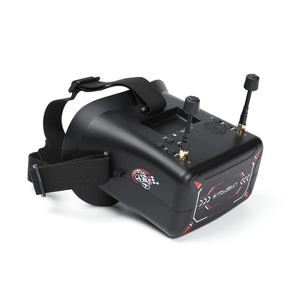 

Видеоочки Iflight FPV Googles, гоночный Дрон, четыре оси, крепление на голову, 5,8 ГГц, с видеоприемником DVR, 4,3 дюйма
