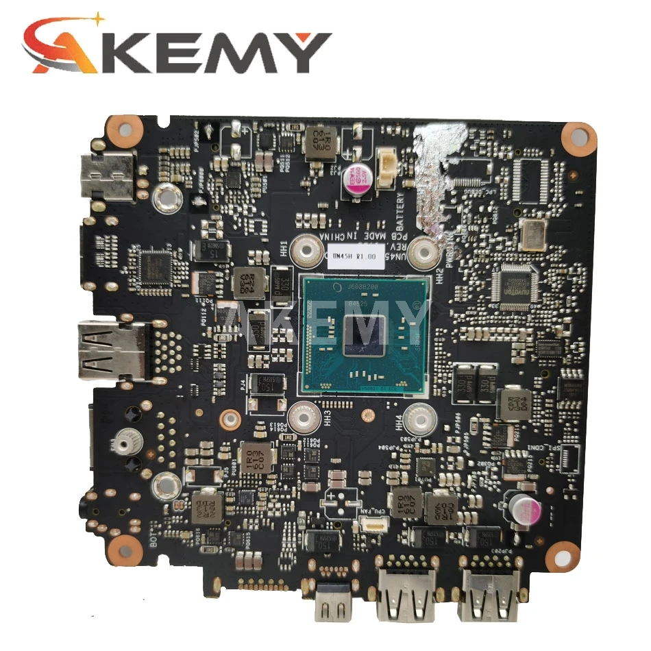 Akemy New! Материнская плата UN45H для Asus VivoMini UN45 Mini Vivo PC computer Mianboard W/ N3700 N3150 CPU |