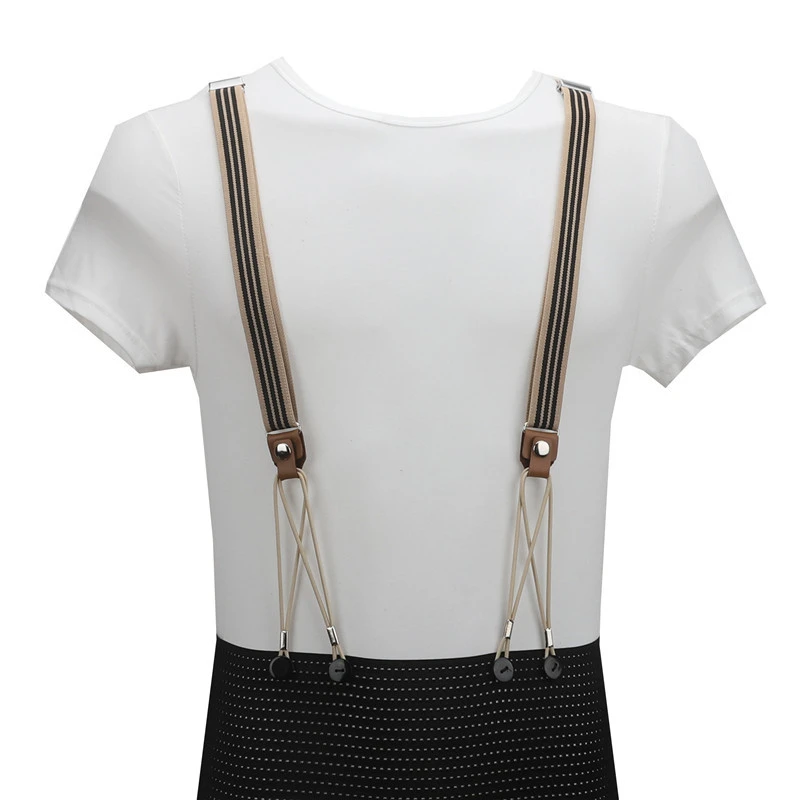 Подтяжки из натуральной воловьей кожи первого слоя подтяжки унисекс с 6