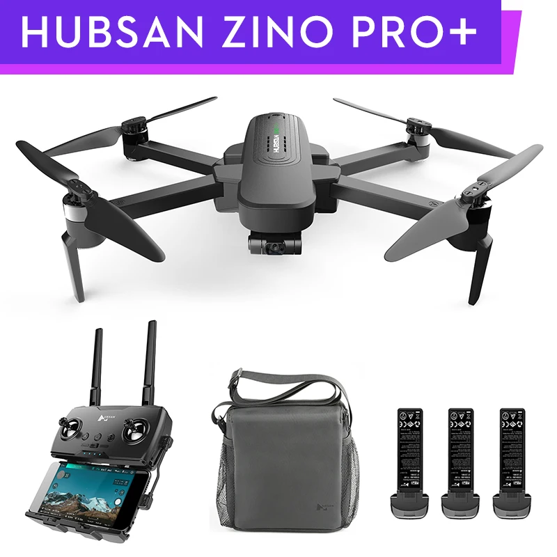 Hubsan Zino PRO Plus RC 5G GPS бароскоп с кабелем 8 км видом от первого лица разрешением 4K 30fps UHD