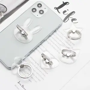 universal stent mobile phone holder stand finger ring magnetic for cute cell for iphone xs max 8 cat bear star stand celular free global shipping