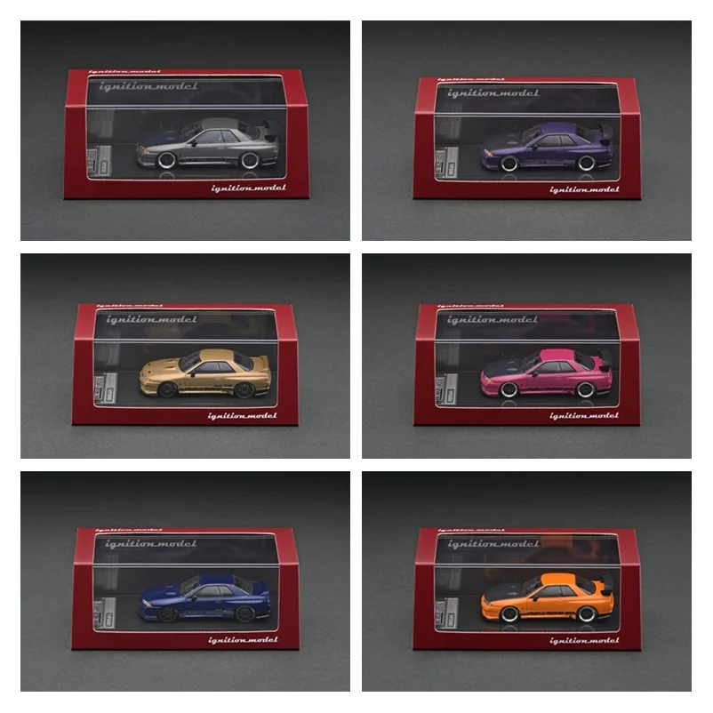 

Модель автомобиля IG 1:64 TOP SECRET GT-R (VR32), литая под давлением