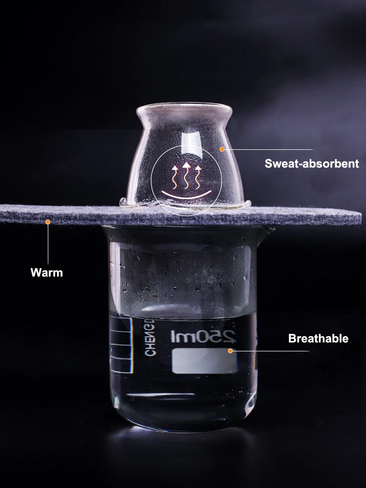 3 Pairs Thicken Warm Insoles Breathable Soft Skin-friendly Men Women Thermal Wool Felt Shoes Boots Pad Sole